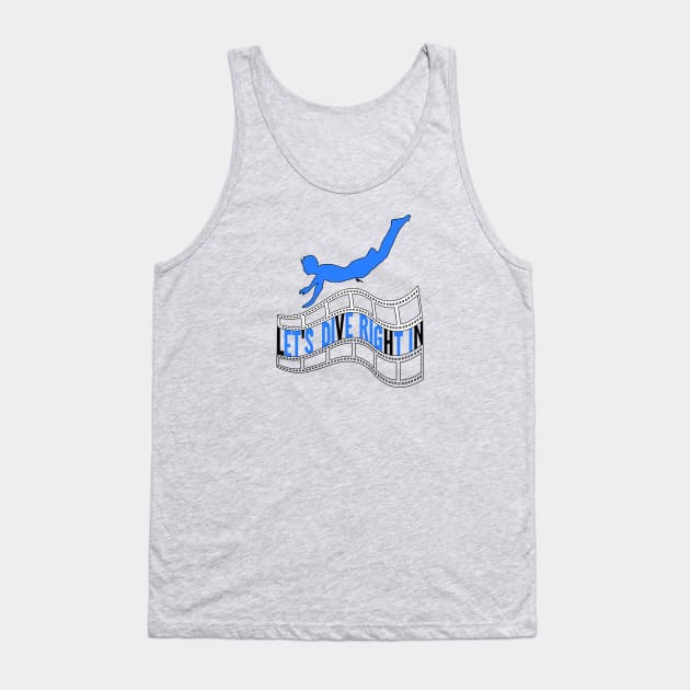 Let's Dive Right In Design Tank Top by etees0609